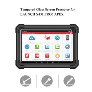 Tempered Glass Screen Protector For LAUNCH X431 Pro3 Apex